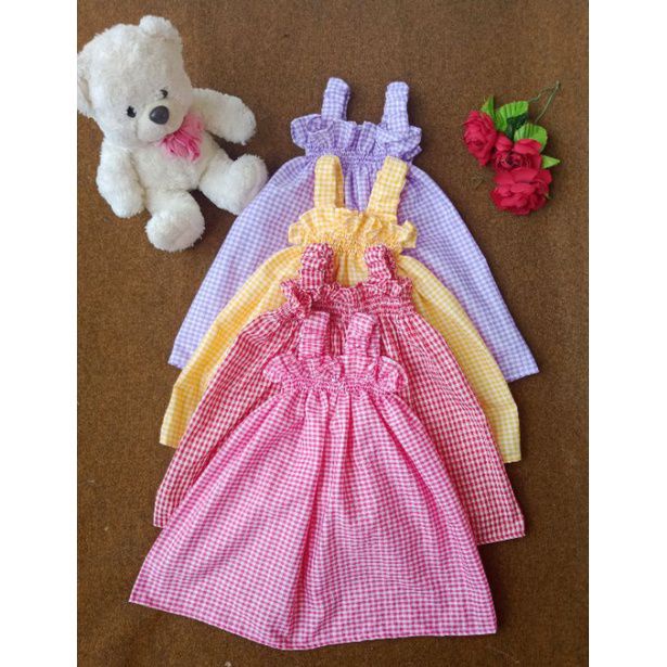 Sabrina kerut tengtop/atasan anak perempun cantik dan lucu 1- 6 tahun