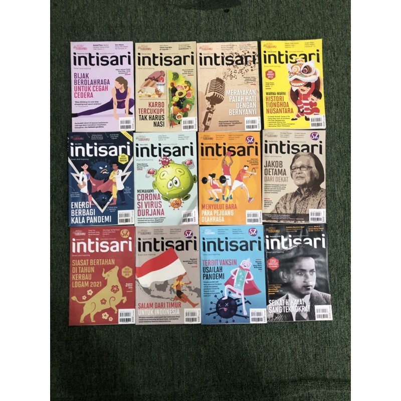 

buku bacaan majalah INTI SARI