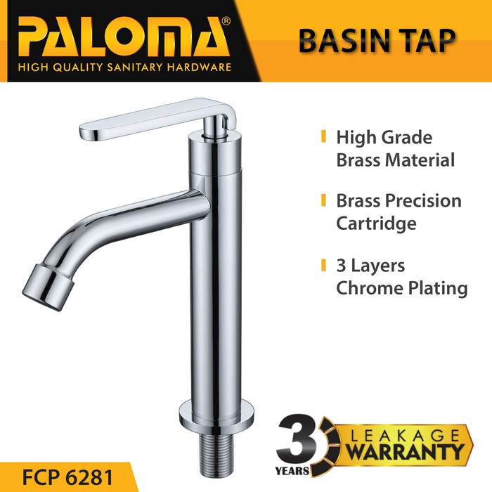 Tap PALOMA FCP 6281 Keran Kran Air Dingin Wastafel Sink