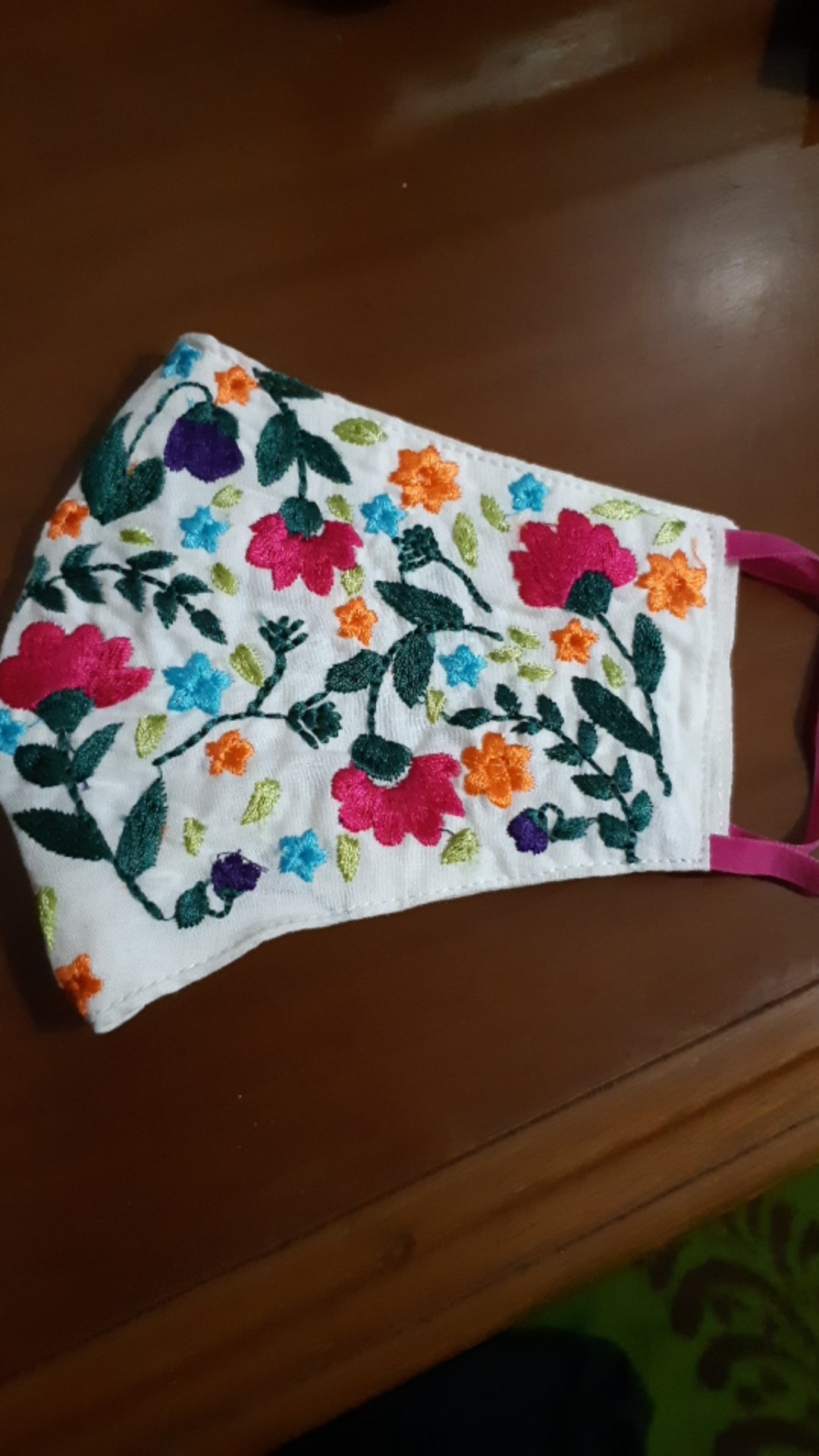 Cod Masker Dewasa Full Bordir Etnik Premium Setiap Pembelian 2 Gratis 1 Masker (motif Random)