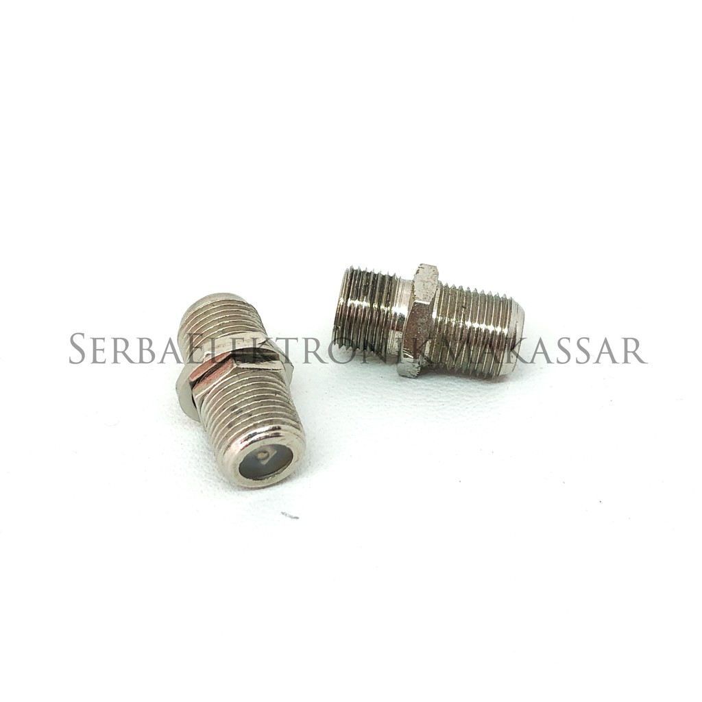 Sambungan Connector Konektor I Soket F5 Drat RG6