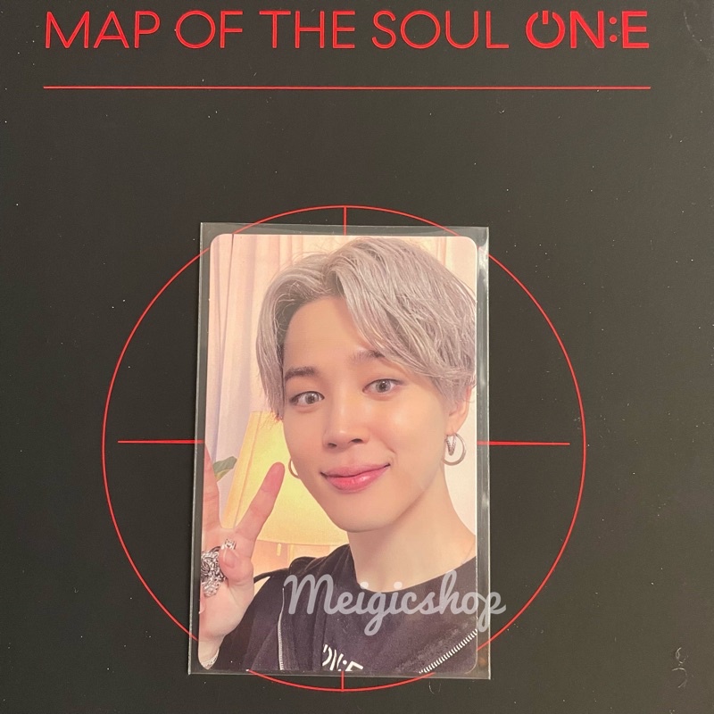 PHOTOCARD MAP OF THE SOUL ONE BLURAY JIMIN PARK MOTS BR