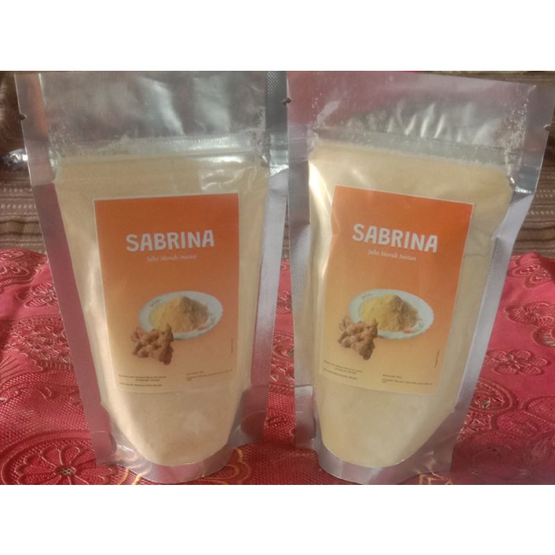 

Minuman Serbuk Jahe Merah Instan Sabrina