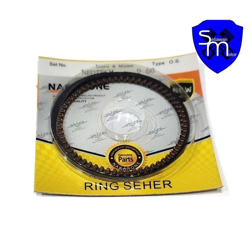 RING SEHER PISTON NAKASONE OVERSIZE 50 GL PRO NEOTECH