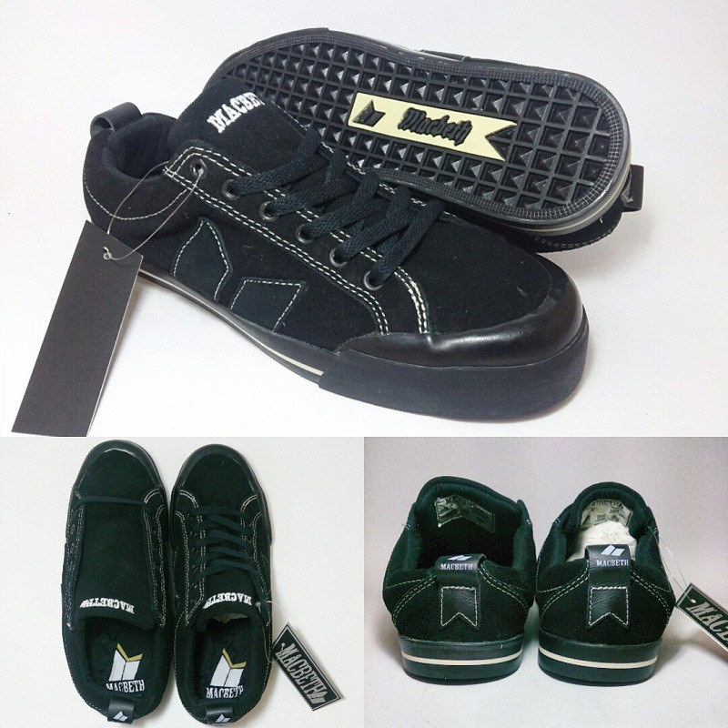macbeth shoes black