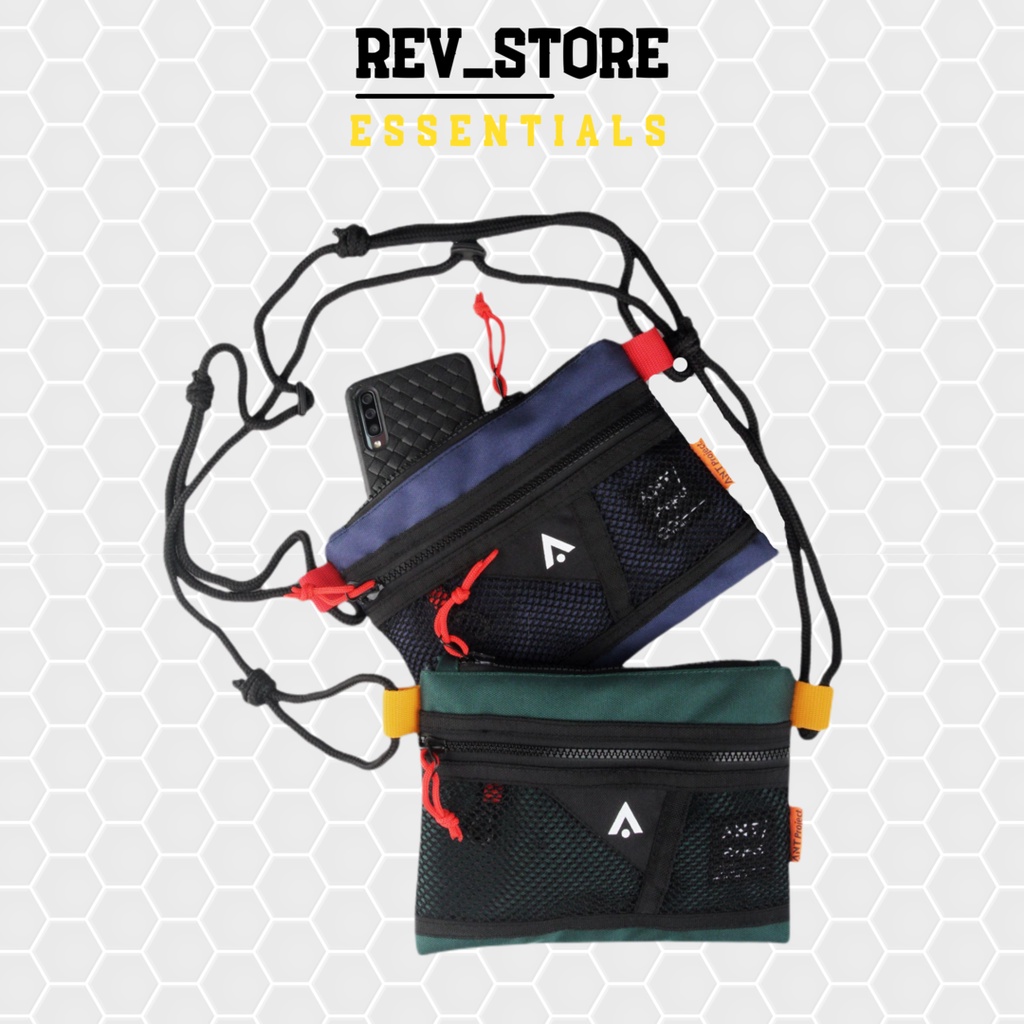 REV X ANT - Tas Sling Bag Unisex Sacoche Hipster - Tas Selempang