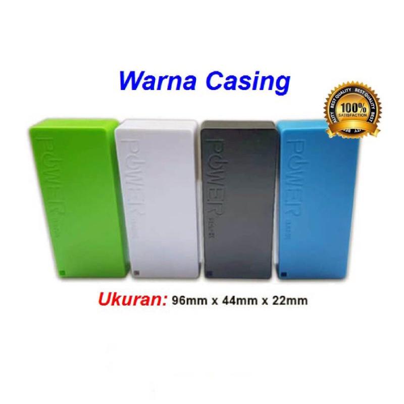 Casing Power Bank DIY 2 slot baterai 18650