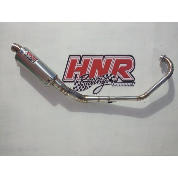 Knalpot Vixion Trioval Stainless by HNR Product