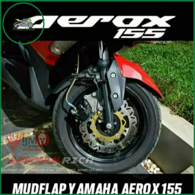 Mudflap Sambungan spakbor depan yamaha aerox 155