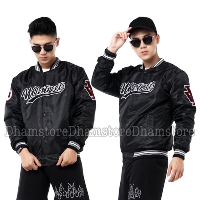 ORIGINAL WOLV Jaket Bomber Hunter Jaket Parasut Jaket Pria Jaket Outdoor Jaket Casual