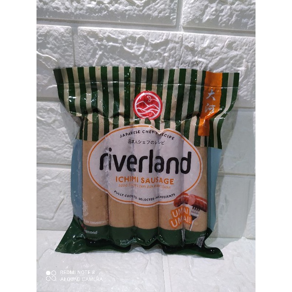 

riverland ichimi Sausage Sosis Daging ayam ichimi 360Gr
