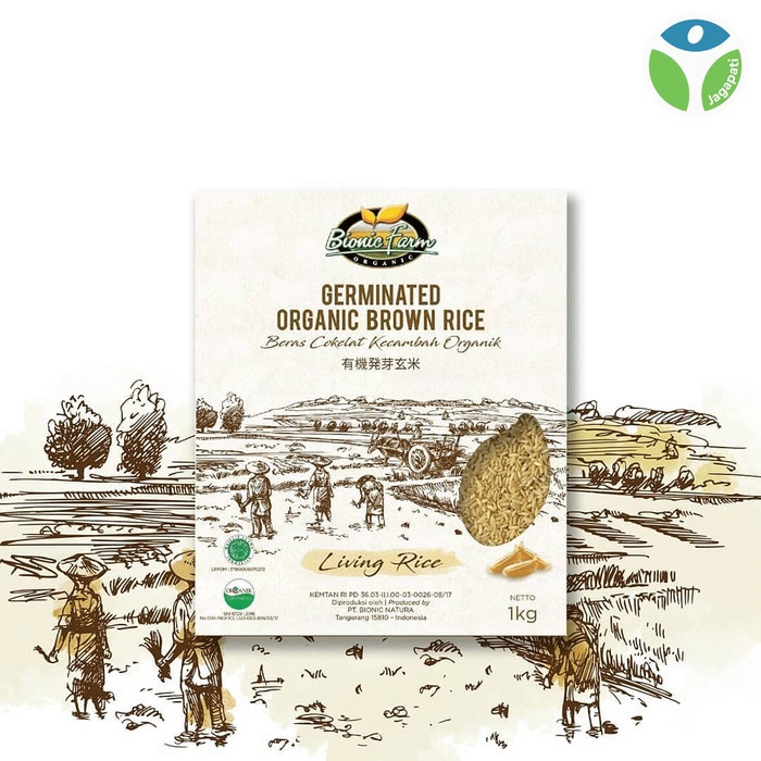 

bg20t01r Bionic Farm - 7 Gourmet Blend White Organik 1Kg - Mix White Rice Sv012Ss