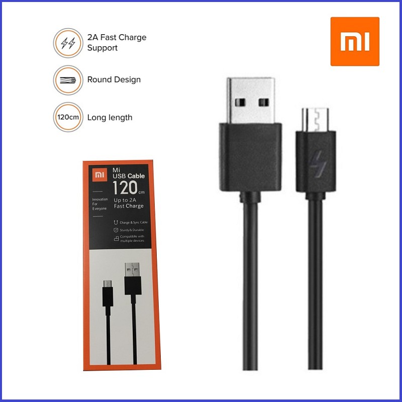 XIAOMI REDMI Mi Note Kabel Data Micro USB Oiginal ORI 100% USB Cable 2A Fast Charge
