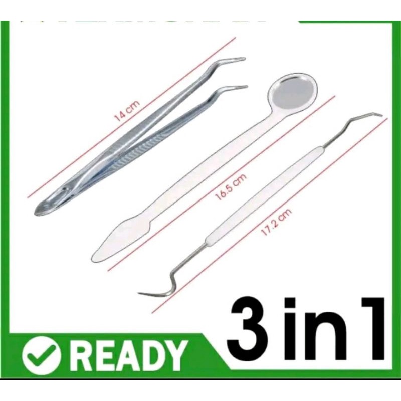 alat periksa pembersih karang gigi plak