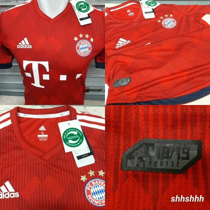 Terbaru JERSEY BOLA BAYERN MUNCHEN HOME CLIMACHILL ADIZERO 2018 2019