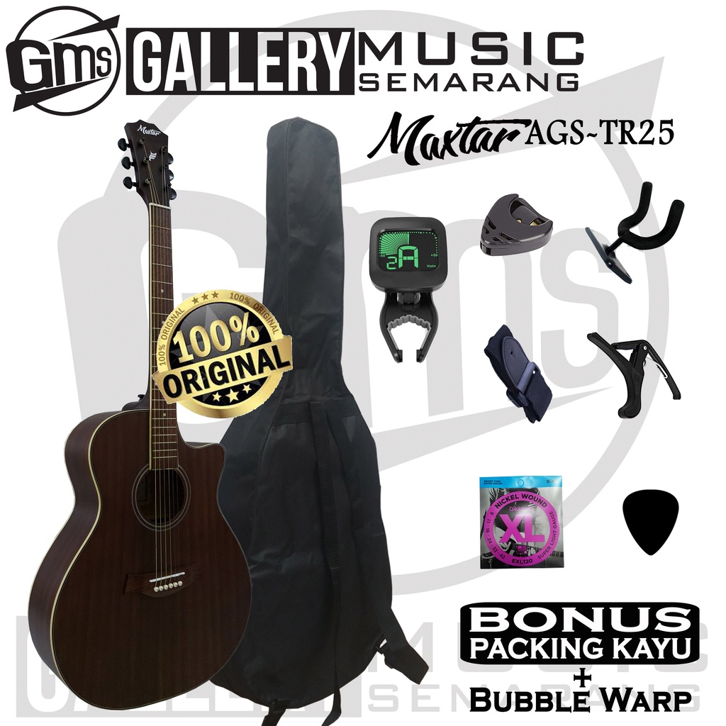 ORIGINAL!!! Gitar Akustik Maxtar AGS-TR25 Gitar Akustik Original