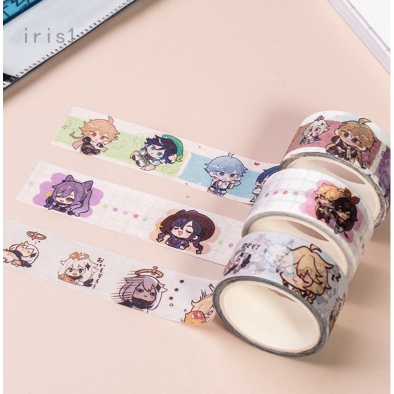 

Genshin Impact / Cartoon Washi Tape