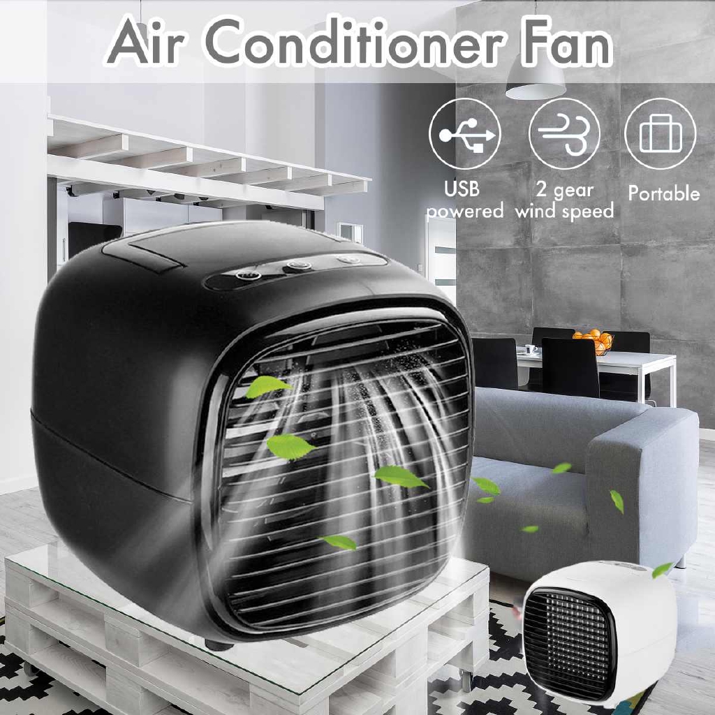 Air Conditioner Fan Portable Mini Fan USB Humidifier Air Conditioner Desktop Cooler