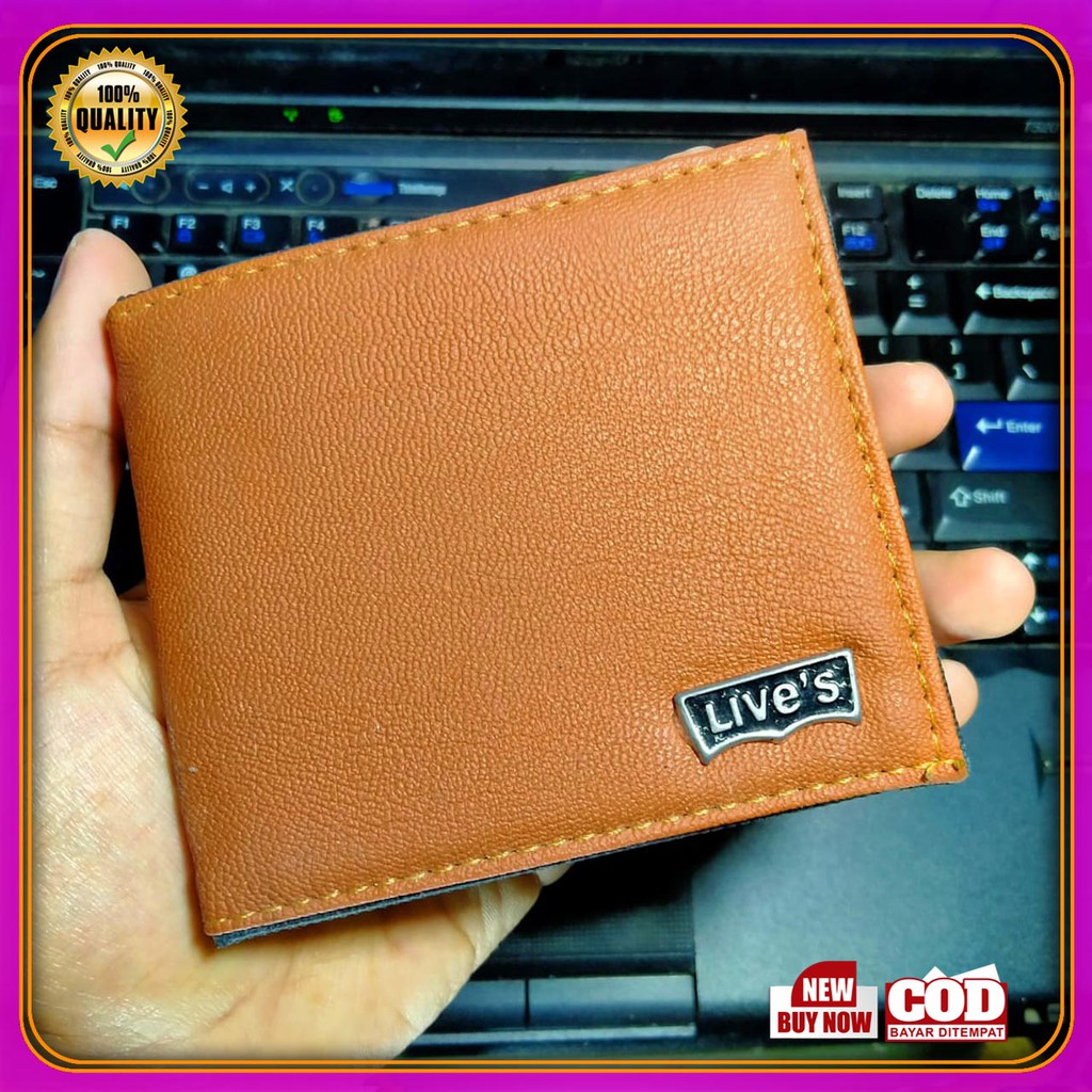 AMT DOMPET PRIA KULIT Bona kasual cowok premium bisa COD