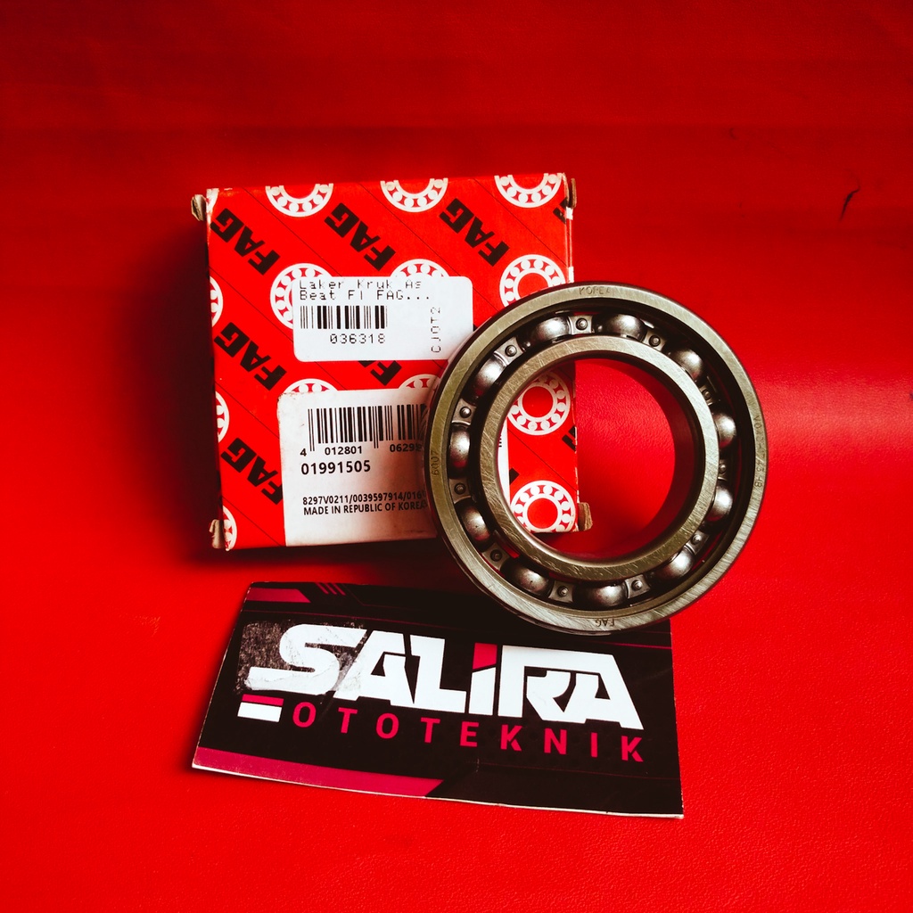 Laker Bearing Laher Kruk As Bandul 6007 Honda Beat FI FAG Made In Korea