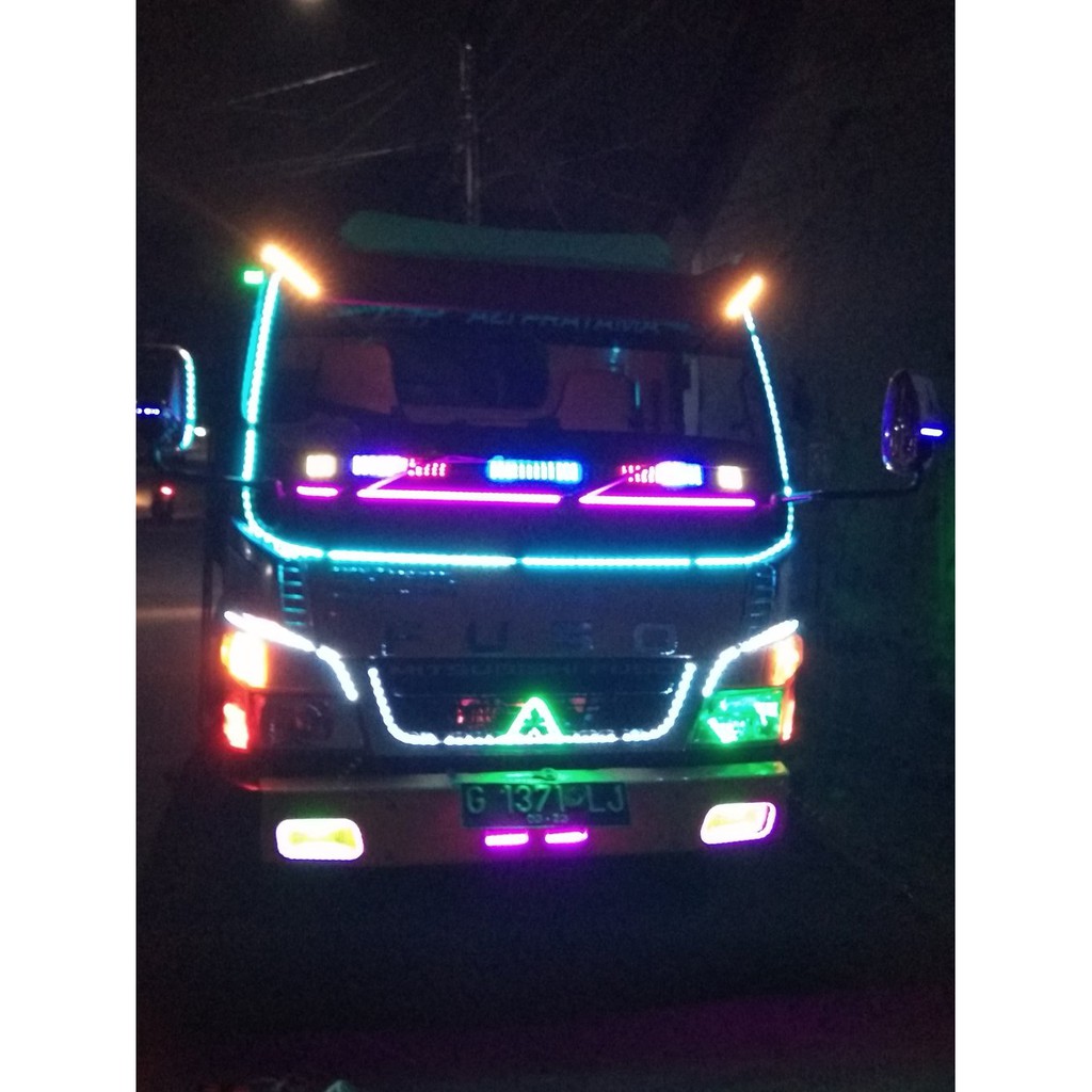 Lampu Variasi Truk Canter LAMPUTASOR