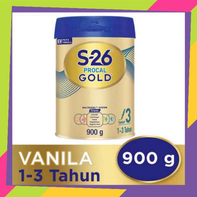 S26 PROCAL GOLD TAHAP 3 { 900 GR}
