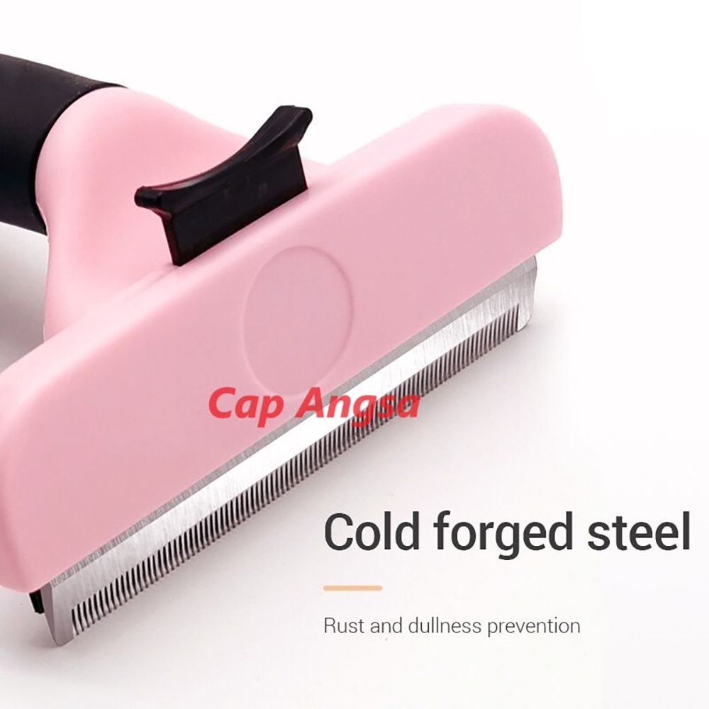 SISIR CUKUR HEWAN ANJING KUCING KNIFE SHEDDING TRIMMER KNOT COMB BRUSH GROMING DOG CAT HAIR REMOVER