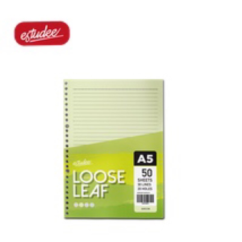 

Estudee Loose Leaf A5-50 Color Green 207970972