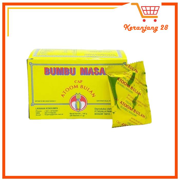 

Bumbu Penyedap Masak Atom Bulan 7gr/pcs