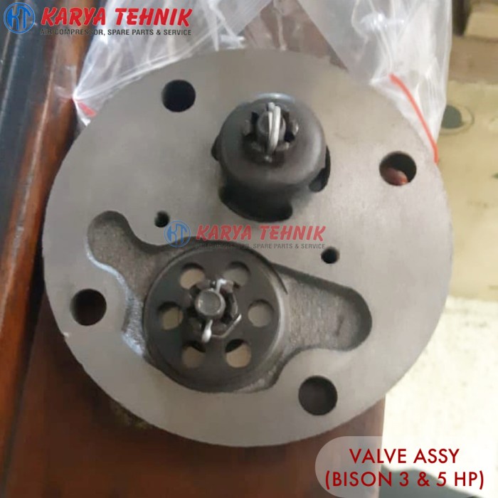Lempengan Klep / Valve Assy Kompresor Udara BISON 3 & 5 HP
