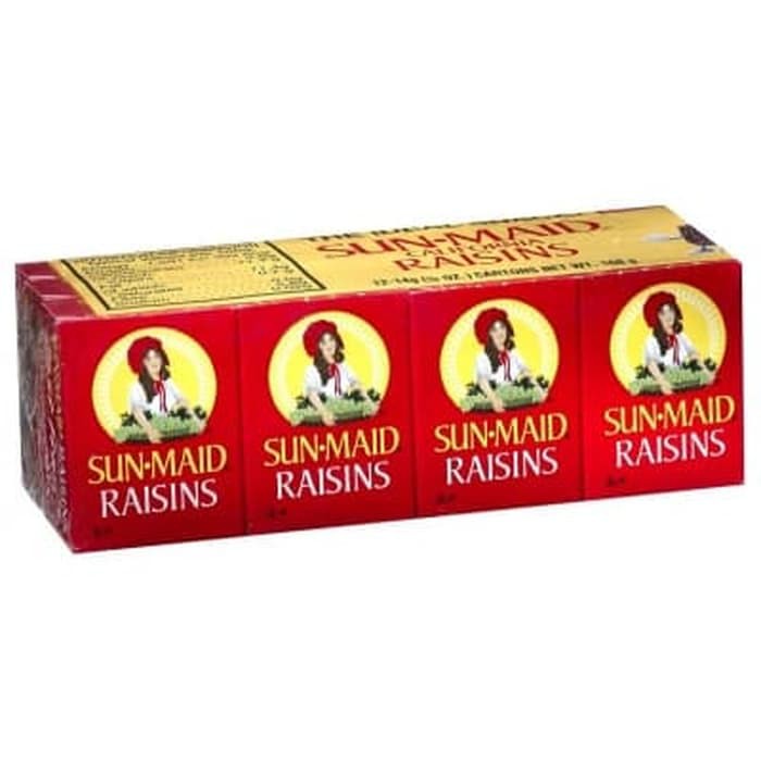 

#HANDCARRY Sunmaid Raisins (USA) 12sX14g - UFOHCR1238