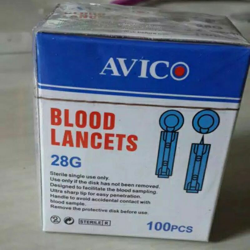 blood lancet / jarum lancet