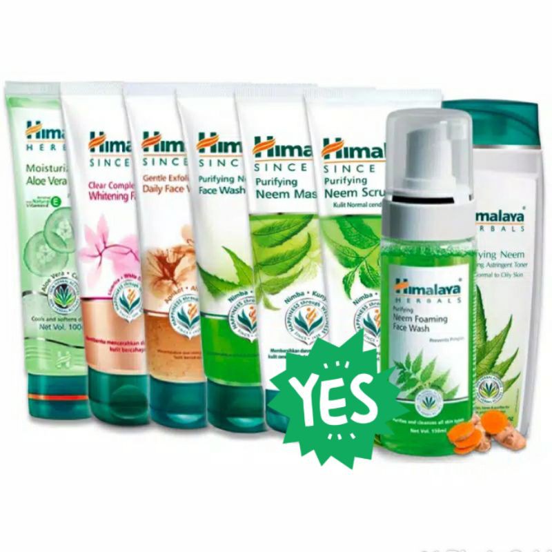 Himalaya All Series 50 100 150-Purifying Neem Face Wash Oil Foam Aloe Scrub Mask Toner (VH)