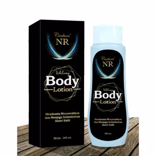 ⭐BAGUS⭐ N203R Whitening Body Lotion 200ml / NR Carlucci Lotion BPOM