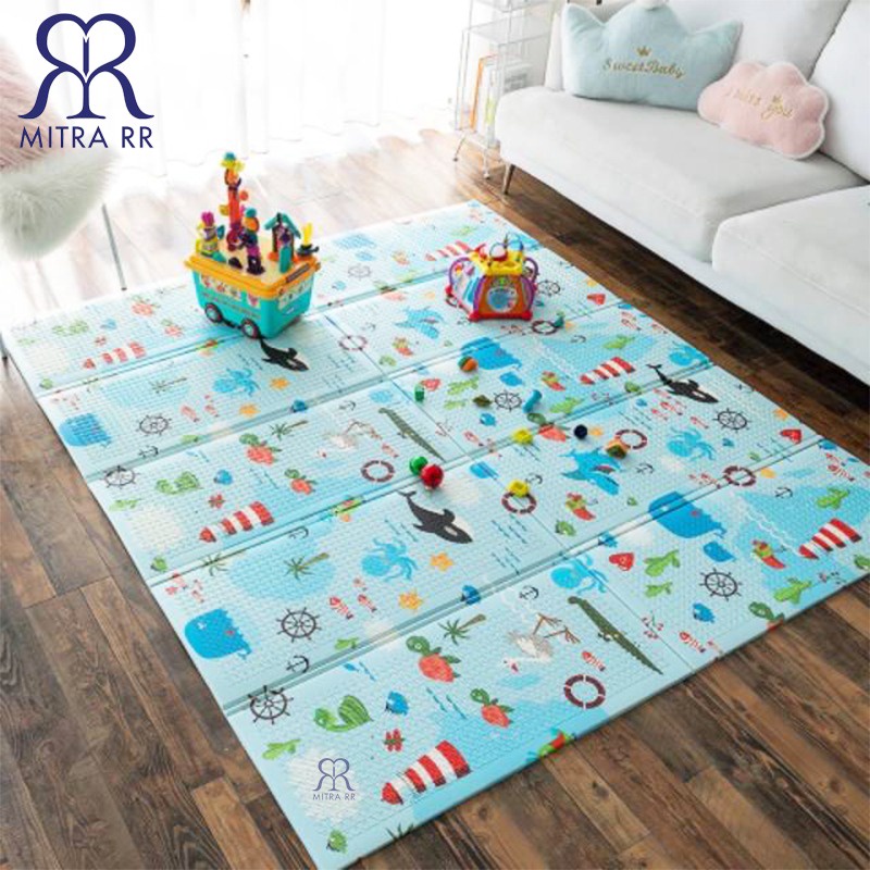 Karpet Lipat Playmat Bayi Karpet Bayi 150x200 / 180x200cm Matras Bayi Playmat Foam Lipat