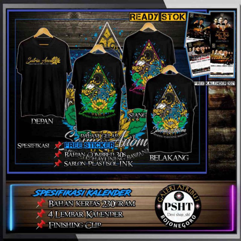 

Baju Satria Anom 3 Dimensi free Kalender 2021 bonus Stiker