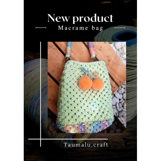 Macrame bag / tas macrame / tas wanita / handmade bag
