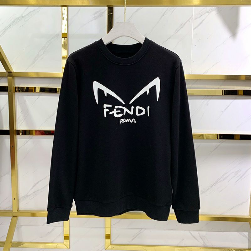 S - XXXXXL(6XL) Sweater FENDI Little Monster Eye BIGSIZE Crewneck FND ROMA Pria Wanita OVERSIZE Unisex Sweatshirt