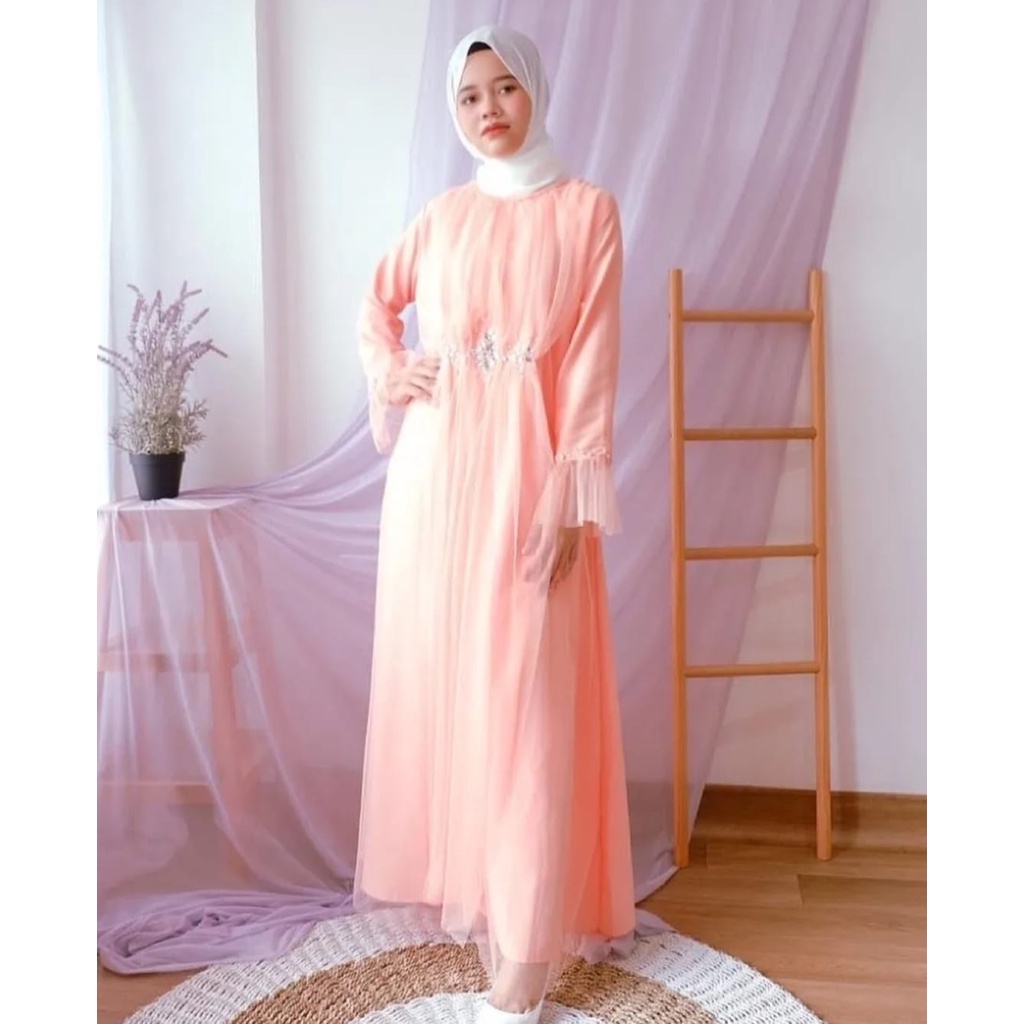 YASMINE DRESS / DRESS PESTA / SERAGAMAN / DRESS RAYA