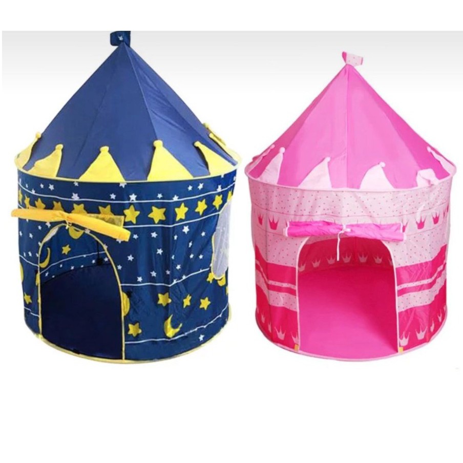 1 set TENDA ANAK CASTLE JUMBO Camping Tent Bentuk Istana Kastel chn