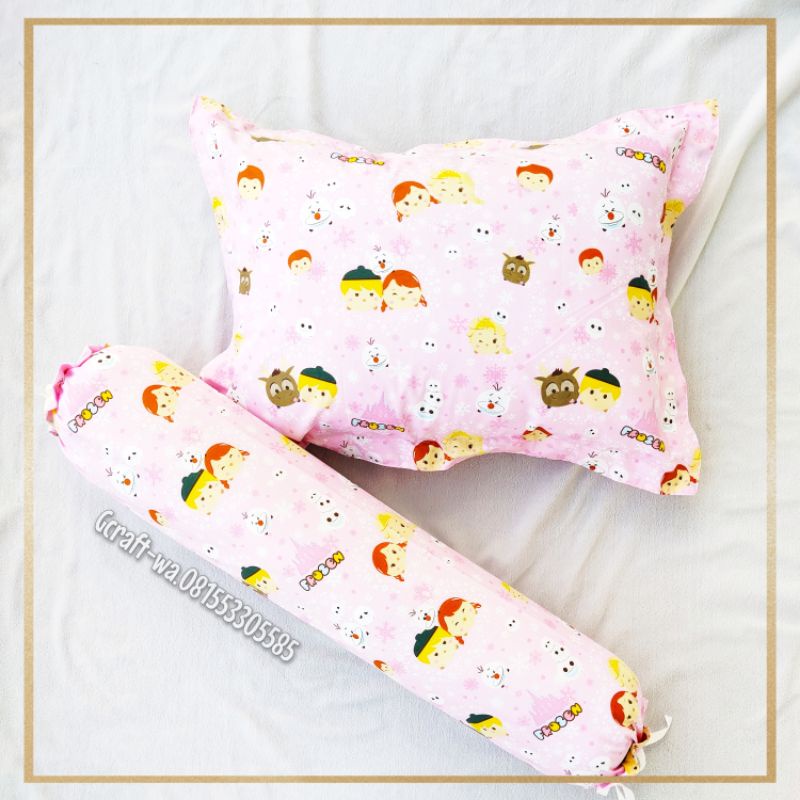 bantal guling anak - tema anak perempuan