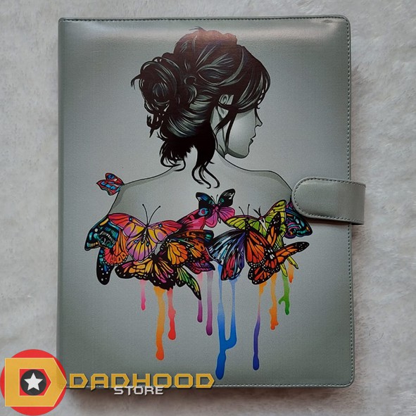 

BINDER PRINTING MOTIP LADY BUTTERFLY A5 DAN B5