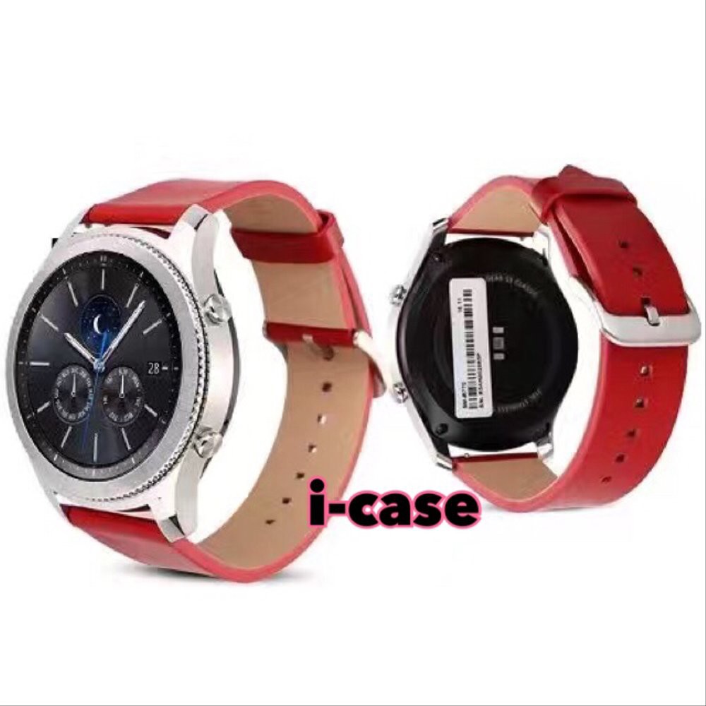 Genuine Leather Strap Samsung Gear S3 Baru
