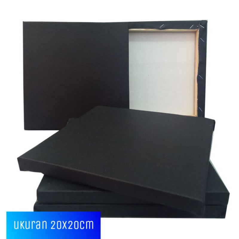 

kanvas lukis black standart (ukuran 20x20cm)