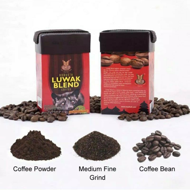 

kopi robusta luwak blend coffee 100 gram