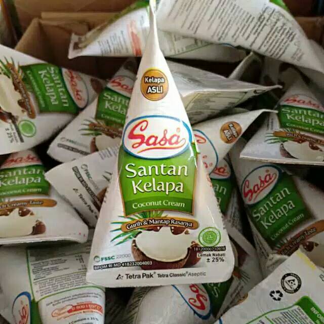 Sasa santan kelapa asli cair 65ml