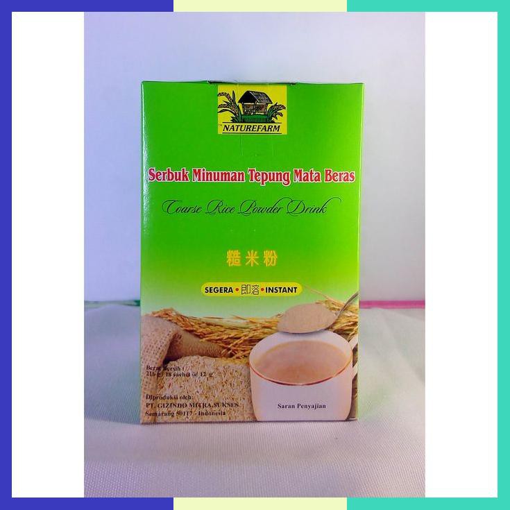 

Naturefarm Bekatul Coarse Rice Powder Tepung Mata Beras Sachet