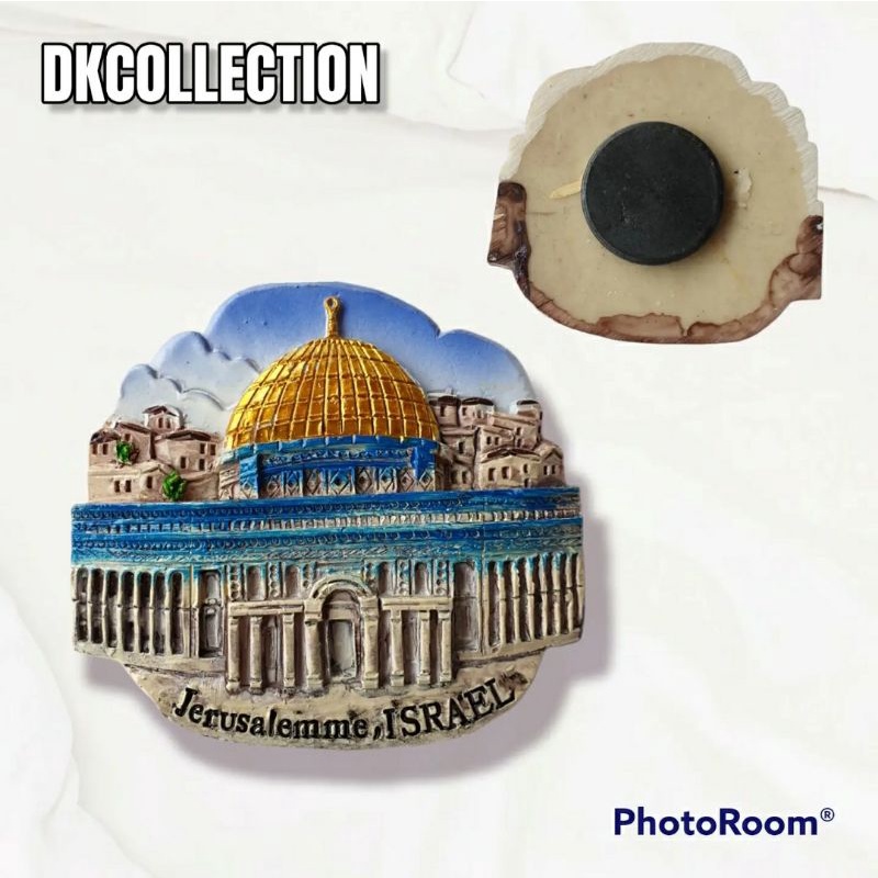 Magnet kulkas Israel souvenir magnet kulkas Jerusalem souvenir magnet kulkas Jerusalem souvenir tempelan kulkas Jerusalem Yerusalem magnet