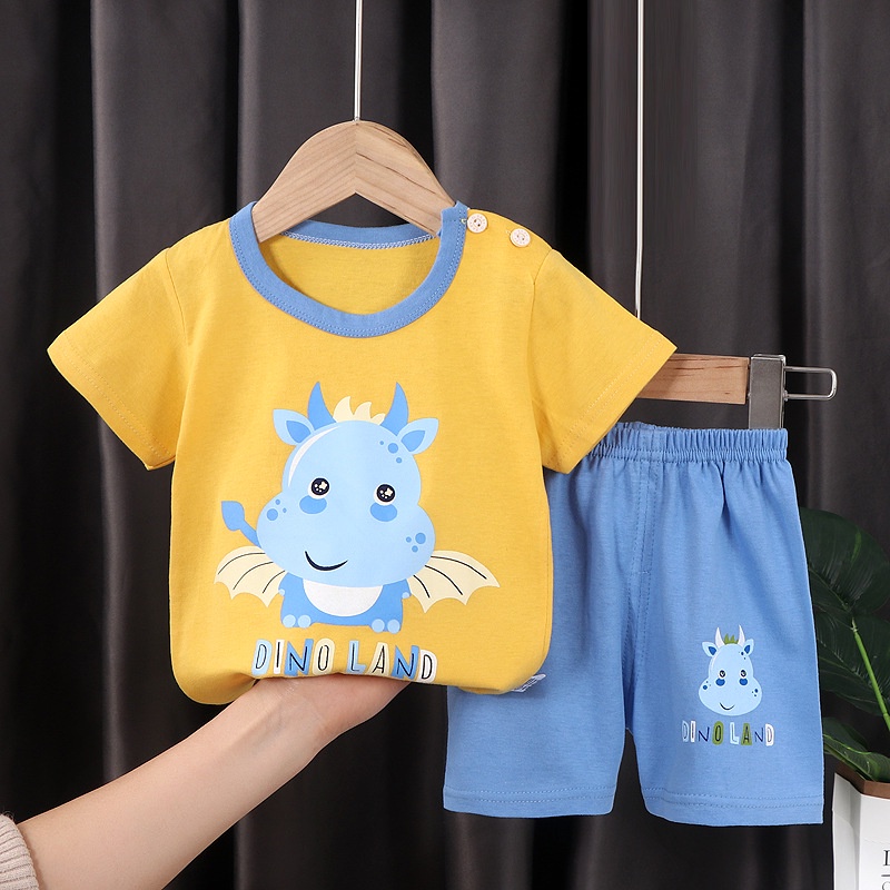 TSC - BBA2 Setelan Anak 0- 3 Tahun Model 11-20 Baju Setelan Anak Piyama Tidur Pendek Jumper Anak Bayi