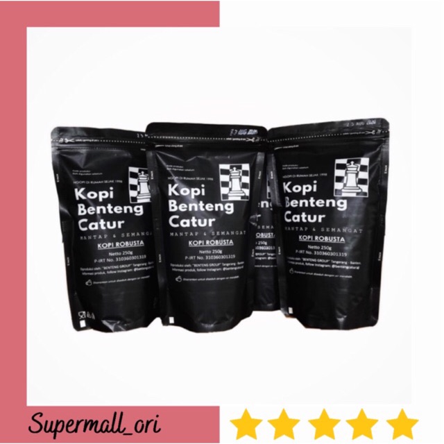

Kopi Robusta Lampung 250Gr